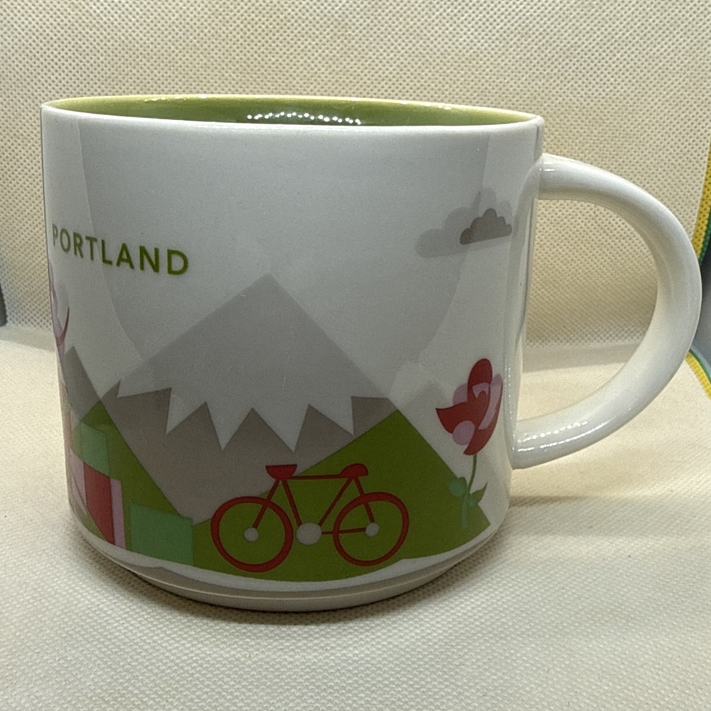 Starbucks Portland Coffee Cup - You Are Here Series